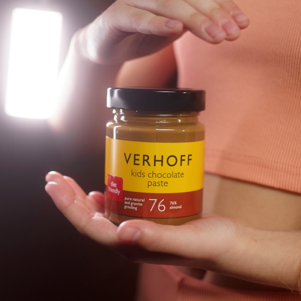 Ореховая миндальная паста детский шоколад с татарской гречихой без белого сахара купить в интернет-магазине VERHOFF