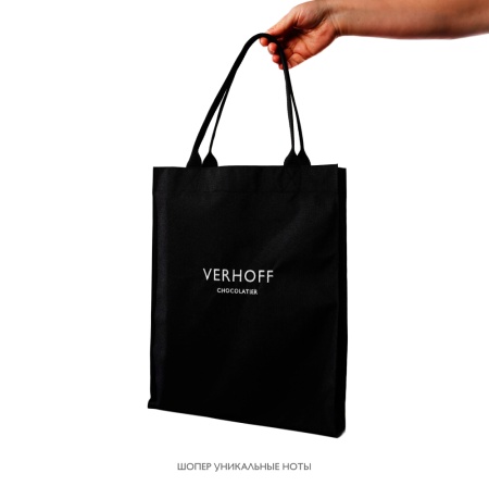 Шопер чёрный VERHOFF УНИКАЛЬНЫЕ НОТЫ