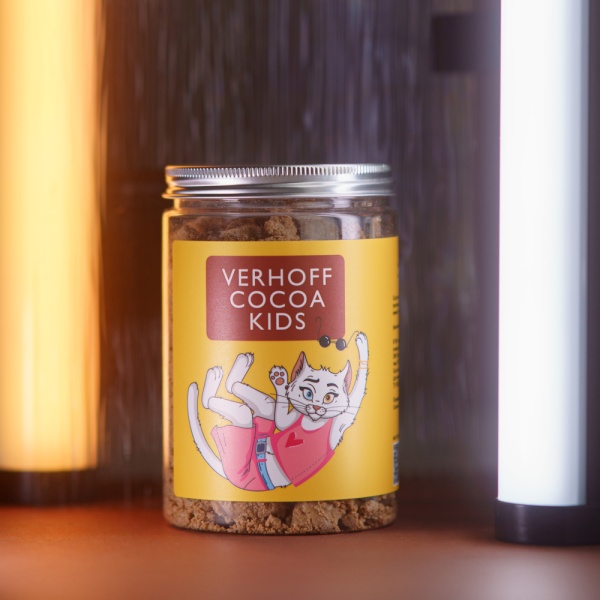 45% какао детское KIDS white cat из настоящего шоколада купить в интернет-магазине VERHOFF