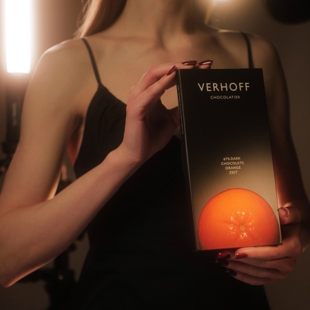 67% шоколад с цедрой апельсина из какао-бобов Вьетнам