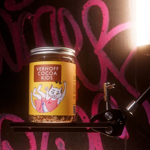 45% какао детское KIDS white cat из настоящего шоколада купить в интернет-магазине VERHOFF