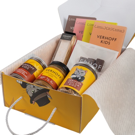 Подарочный бокс VERHOFF KIDS, жёлтый